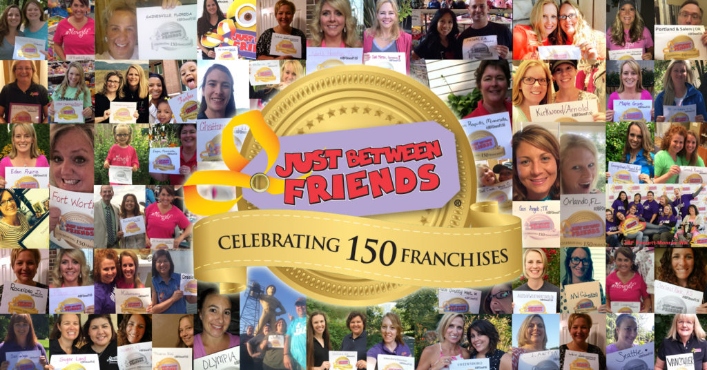 JBF celebrating 150 Franchises