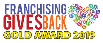 Franchising Gives Back Gold Award